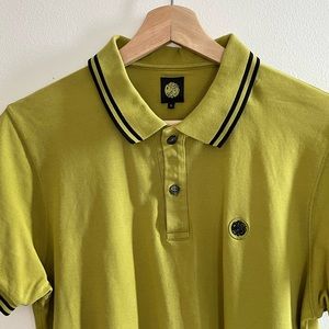 Pretty green polo size s lime green